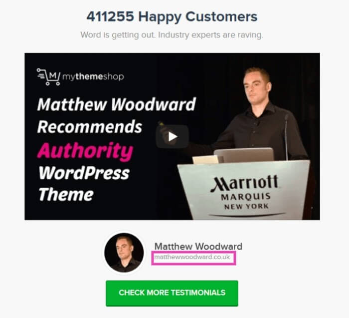 review based link example