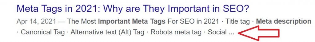 bad meta description example